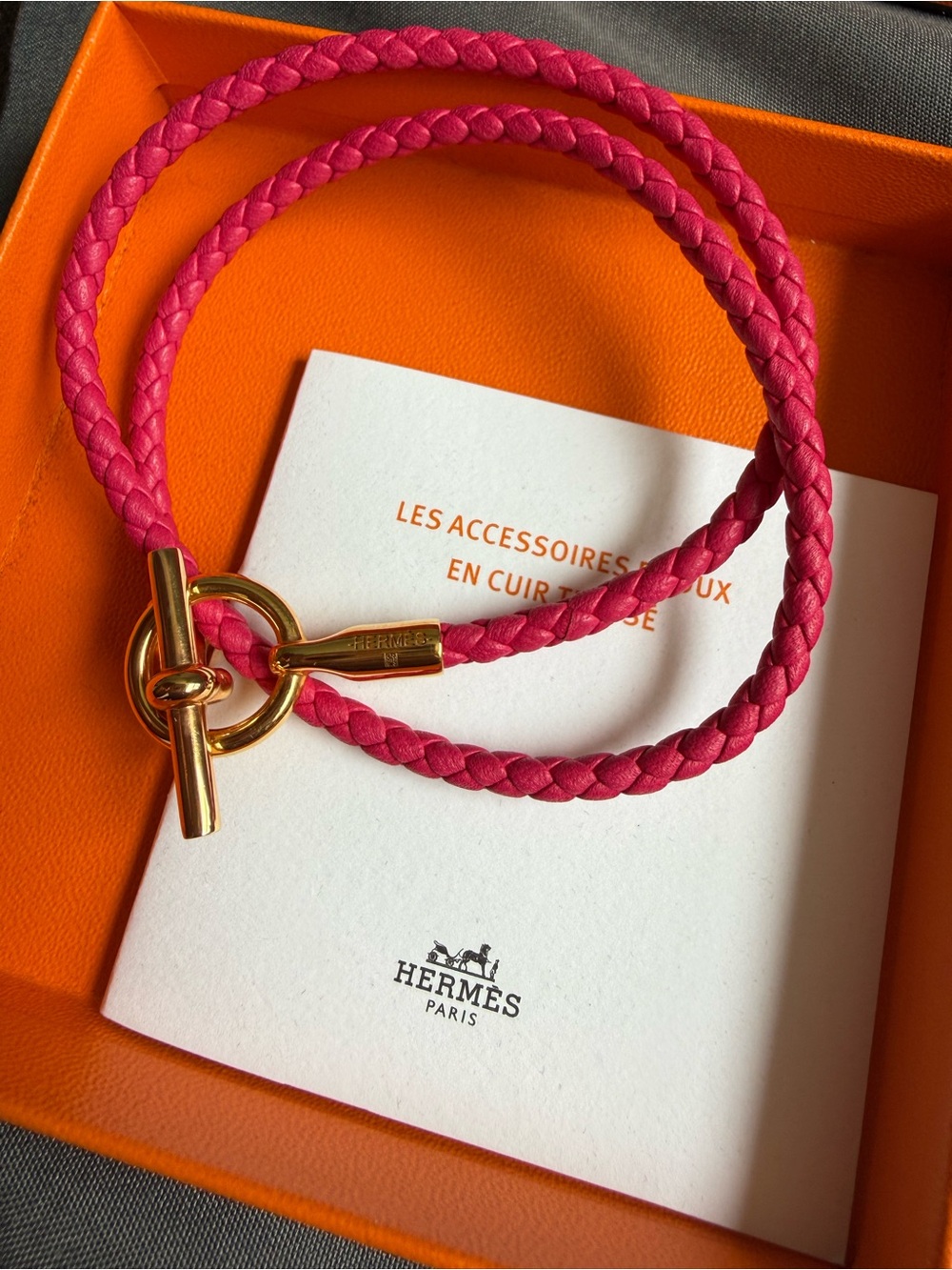 Hermès Glénan Double Tour bracelet